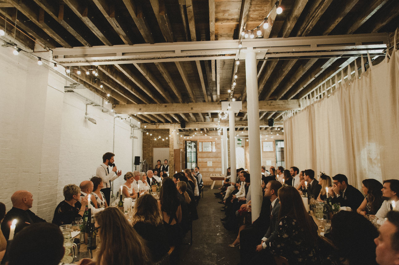 Quirky Venue, Non-traditional wedding planner, London Wedding coordination, Bespoke weddings, Brixton East 1871 Wedding, nonformal, Stylish wedding, Cutting Edge Bride, JoshGooding Photography