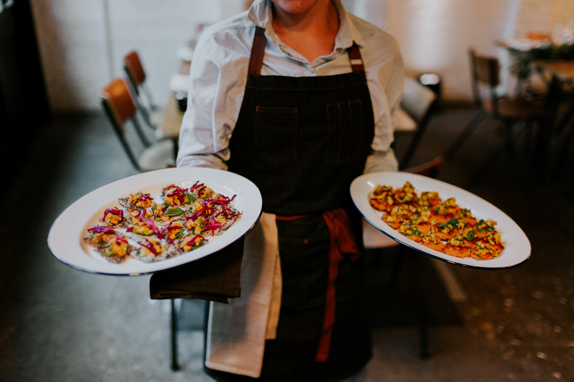 Quirky Venue, Non-traditional wedding planner, dry-hire venue, London Wedding coordination, Event Bar, Bespoke weddings, Event team, Brixton East 1871 Wedding, Canapés, informal, Stylish, 