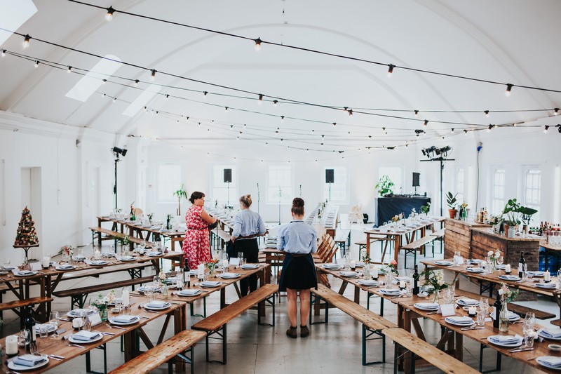 Quirky Venue, Non-traditional wedding planner, London Wedding coordination, Event Bar, Bespoke weddings, East London Wedding, Core Clapton, Foodie wedding, informal, Stylish, Dita Rosted Events 