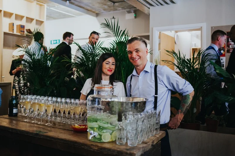 Quirky Venue, Non-traditional wedding planner, London Wedding coordination, Event Bar, Bespoke weddings, East London Wedding, Core Clapton, Foodie wedding, informal, Stylish, Dita Rosted Events 