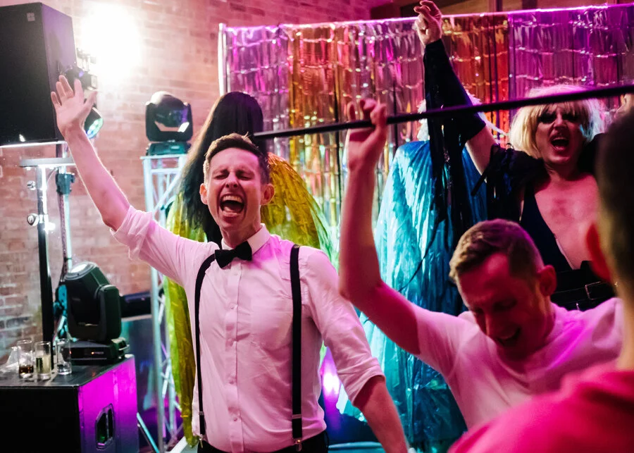 Copy of Warehouse Wedding Venue, Non-traditional London Wedding Planner, Wedding Coordination, Drag Show Wedding, Bespoke, Modern Wedding, Informal, Event Planning, Unconventional, Event Production 