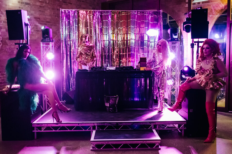 Copy of Warehouse Wedding Venue, Non-traditional London Wedding Planner, Wedding Coordination, Drag Show Wedding, Bespoke, Modern Gay Wedding, Informal, Event Planning, Unconventional, Event Produc...