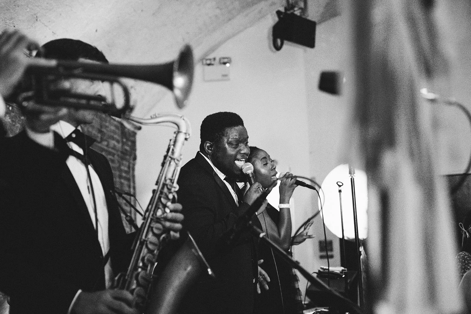 Shoreditch -Wedding Band - -Warehouse Venue - Atlantic Soul Orchestra  East London - Wedding Planner Dita Rosted Events