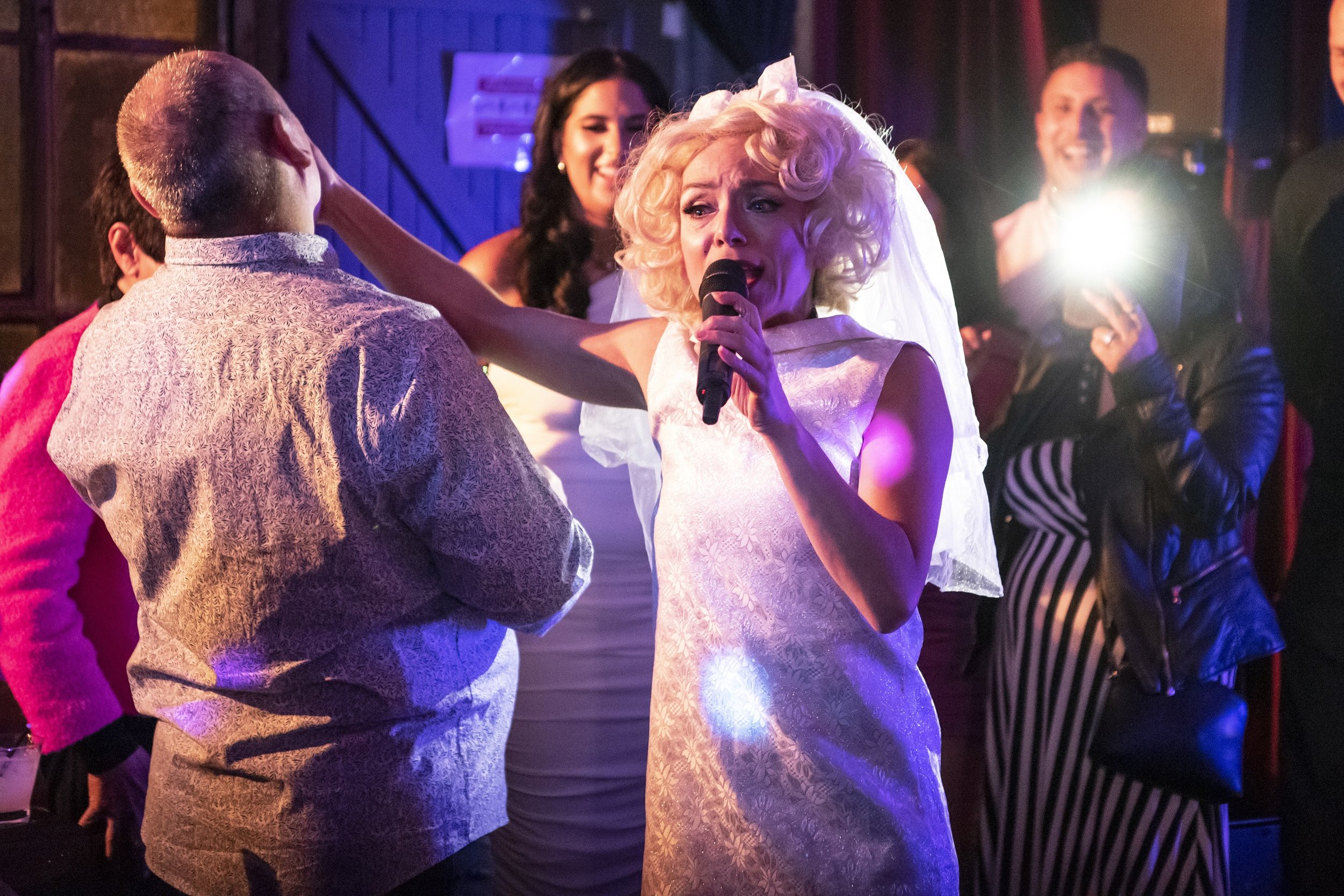 Cabaret Performer - Wedding Dress - Gay Wedding - Dita Rosted Events - London Wedding.jpg