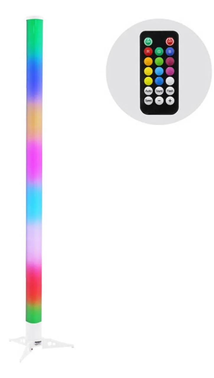 Pulse Neon LED Tube Lights Rechargeable w Remote