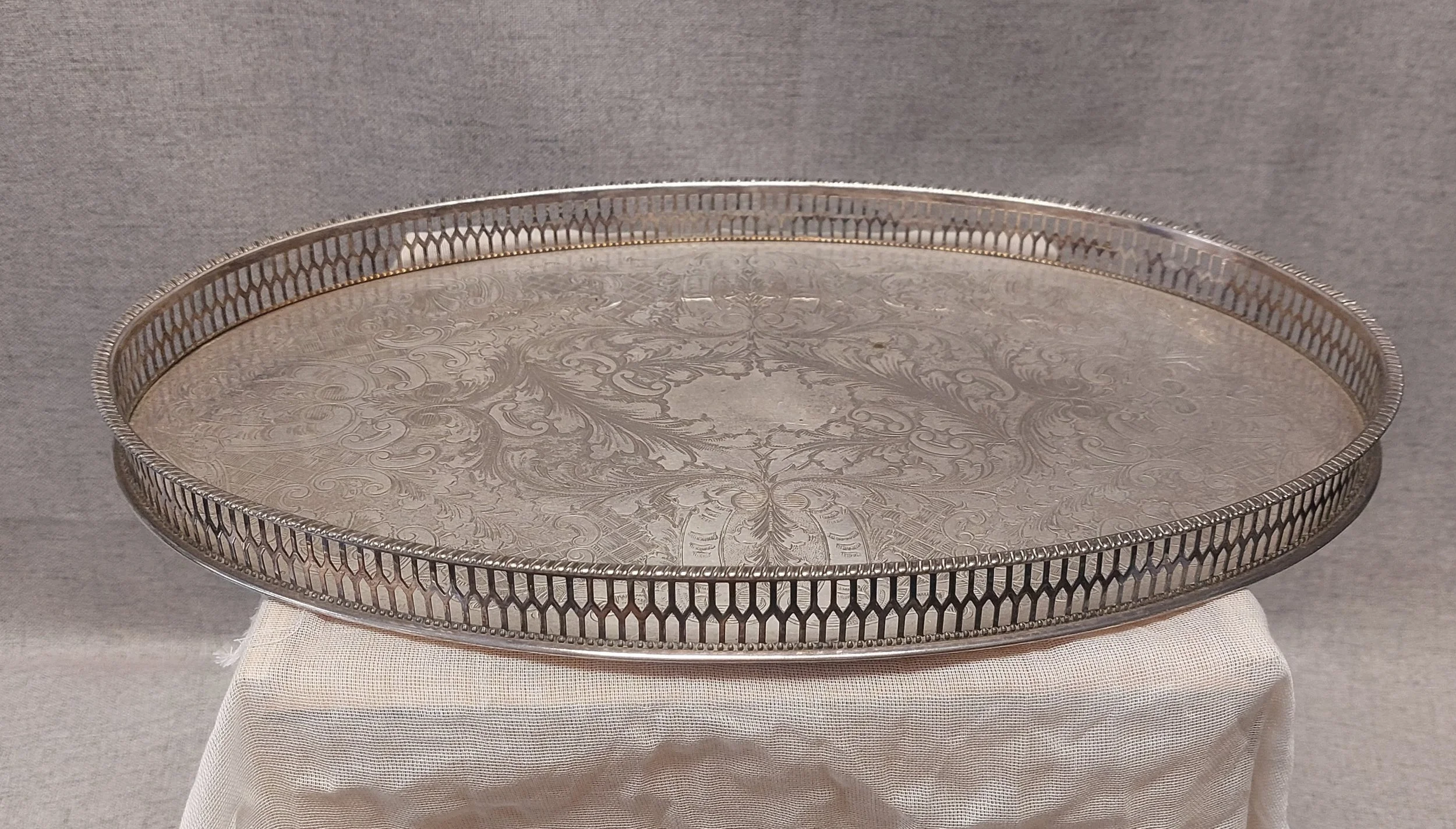 Vintage Silver Oval Tray.jpg