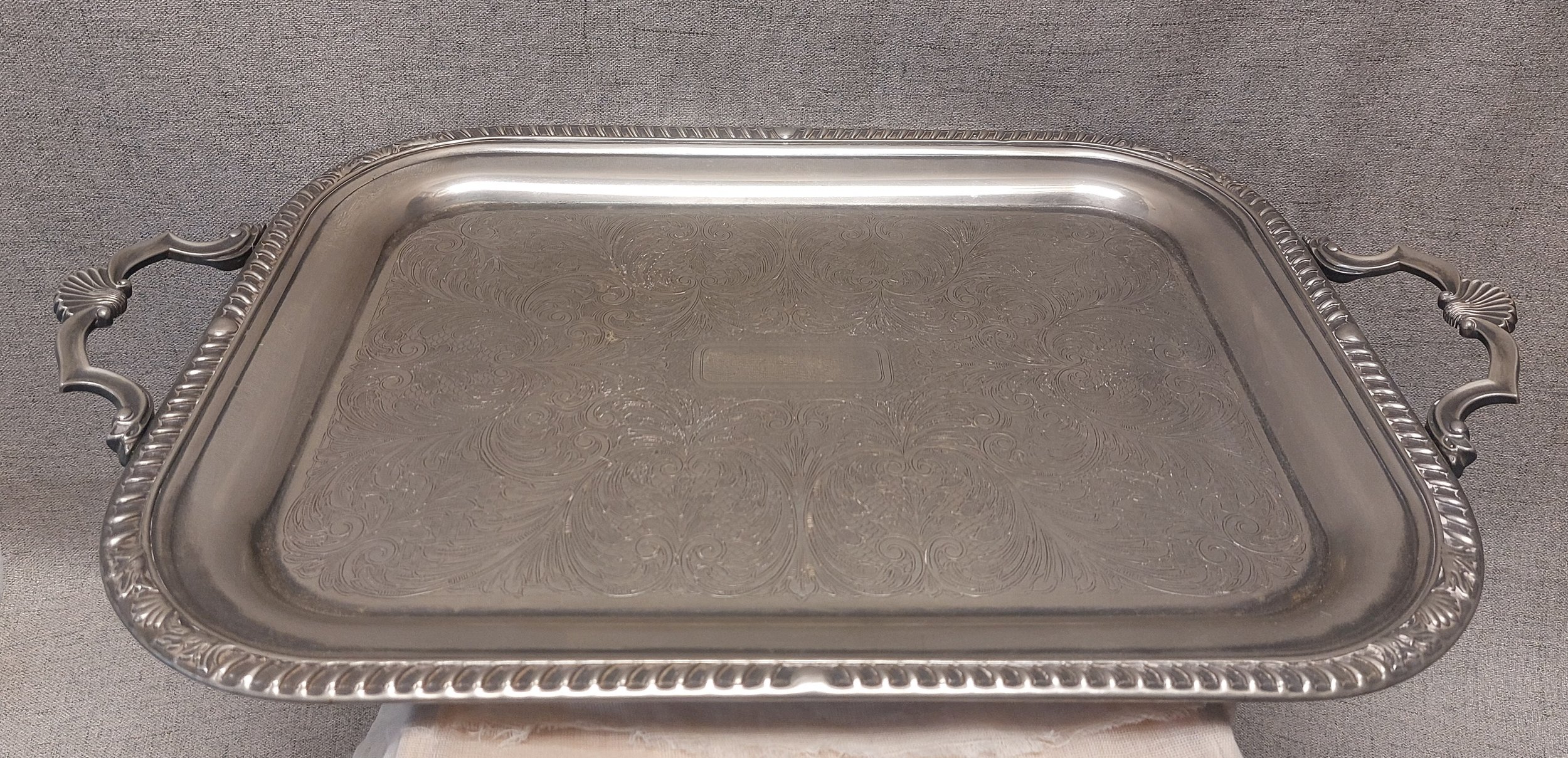 Vintage Silver Square Tray.jpg