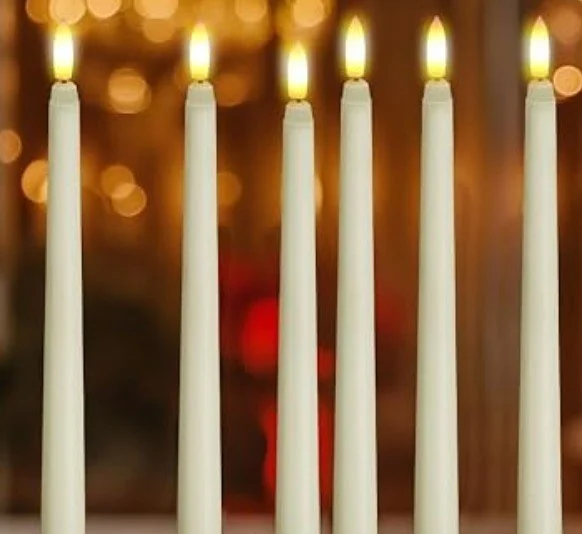 Ivory Battery Long Candle Flickering .jpg