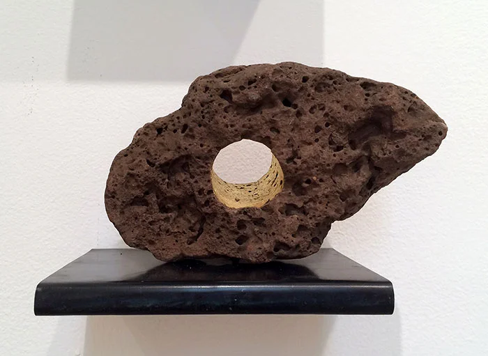 GILDED LAVA ROCKS