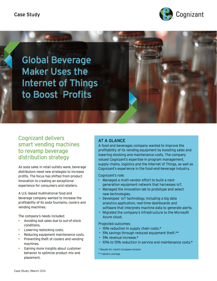 Smart Vending Machines Case Study
