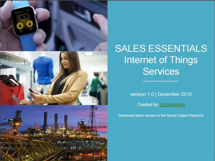 IoT Sales Enablement Playbook