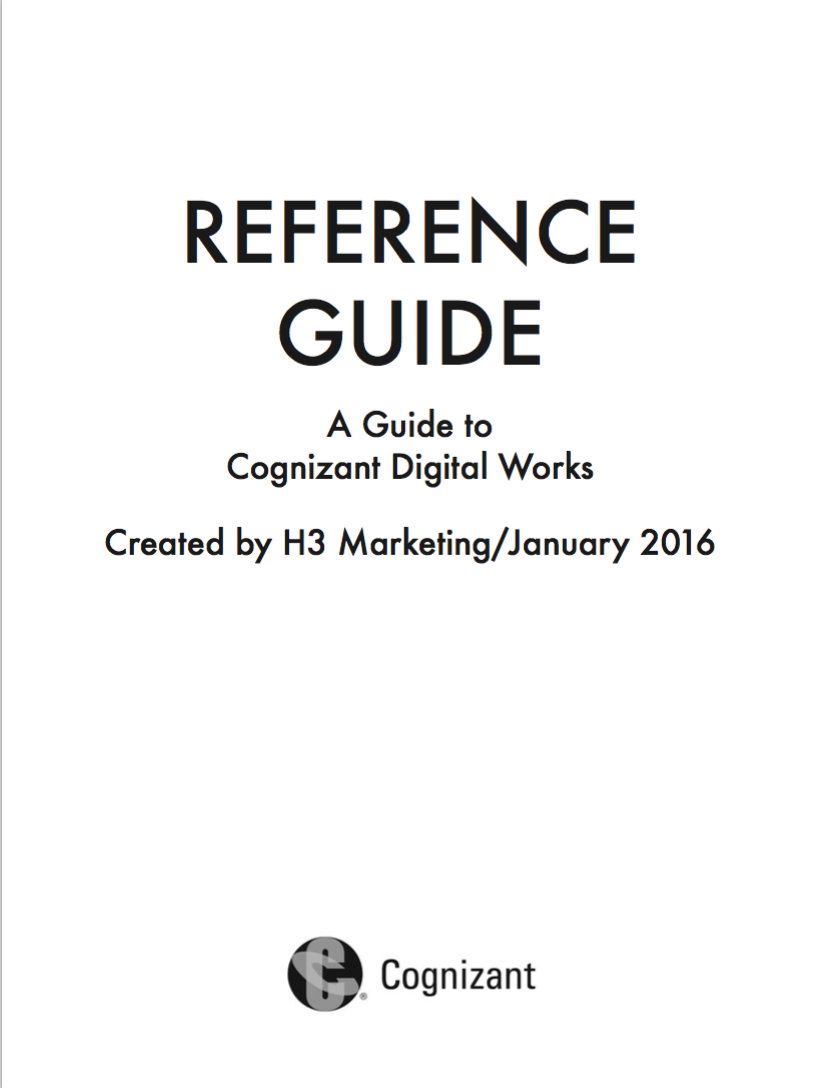 Cognizant Digital Works Reference Guide