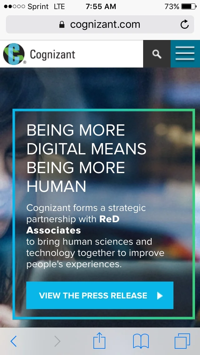 Cognizant mobile