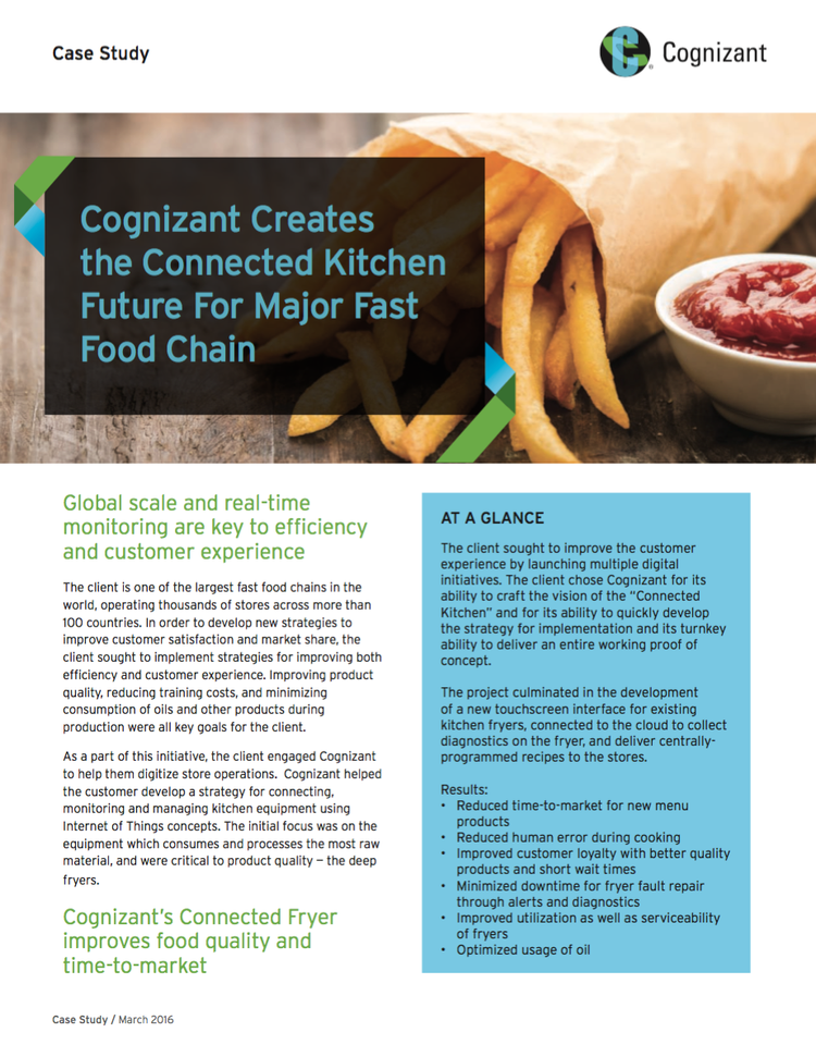 IoT Connected Kitchen