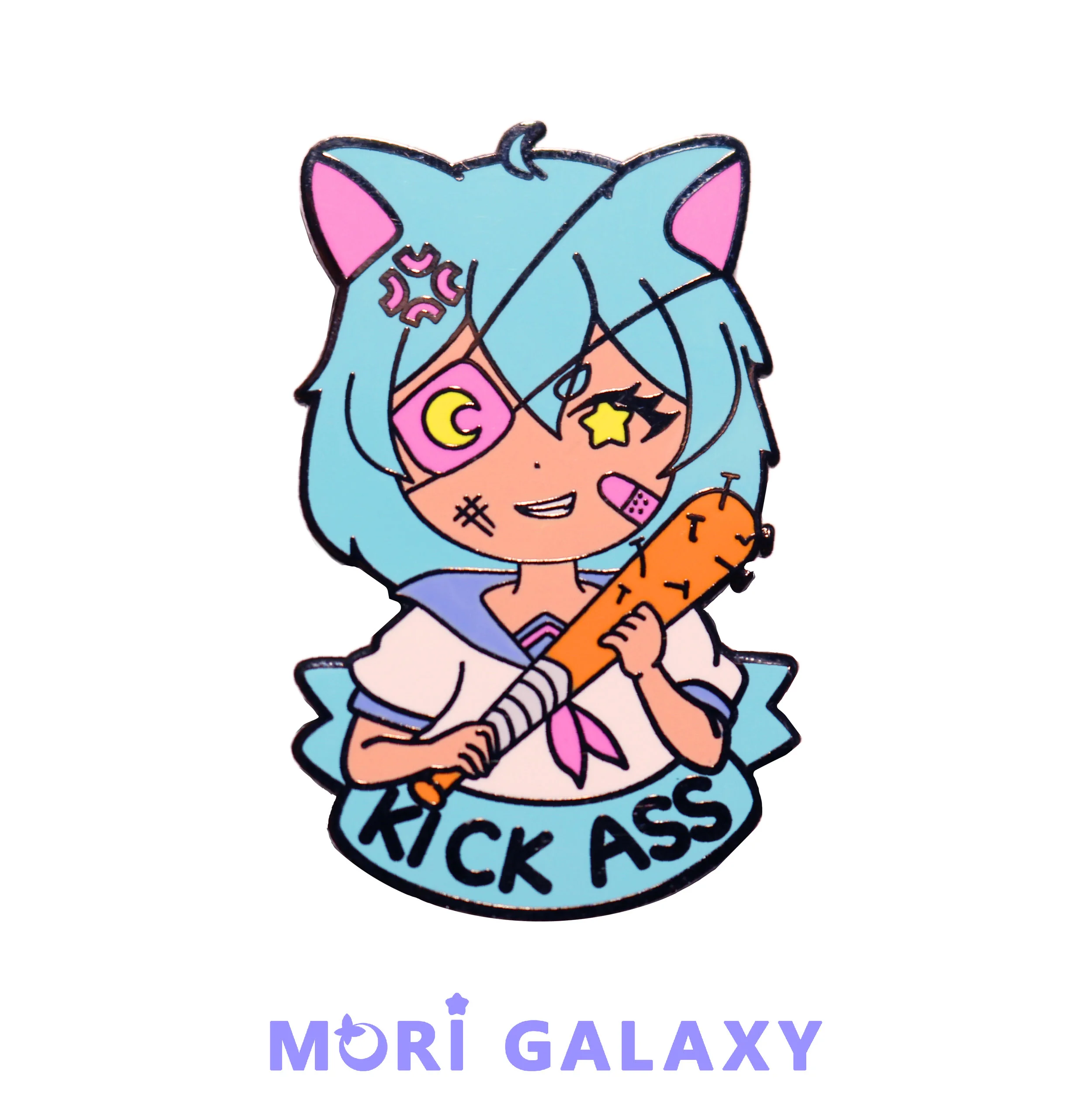 Kiki Enamel Pin