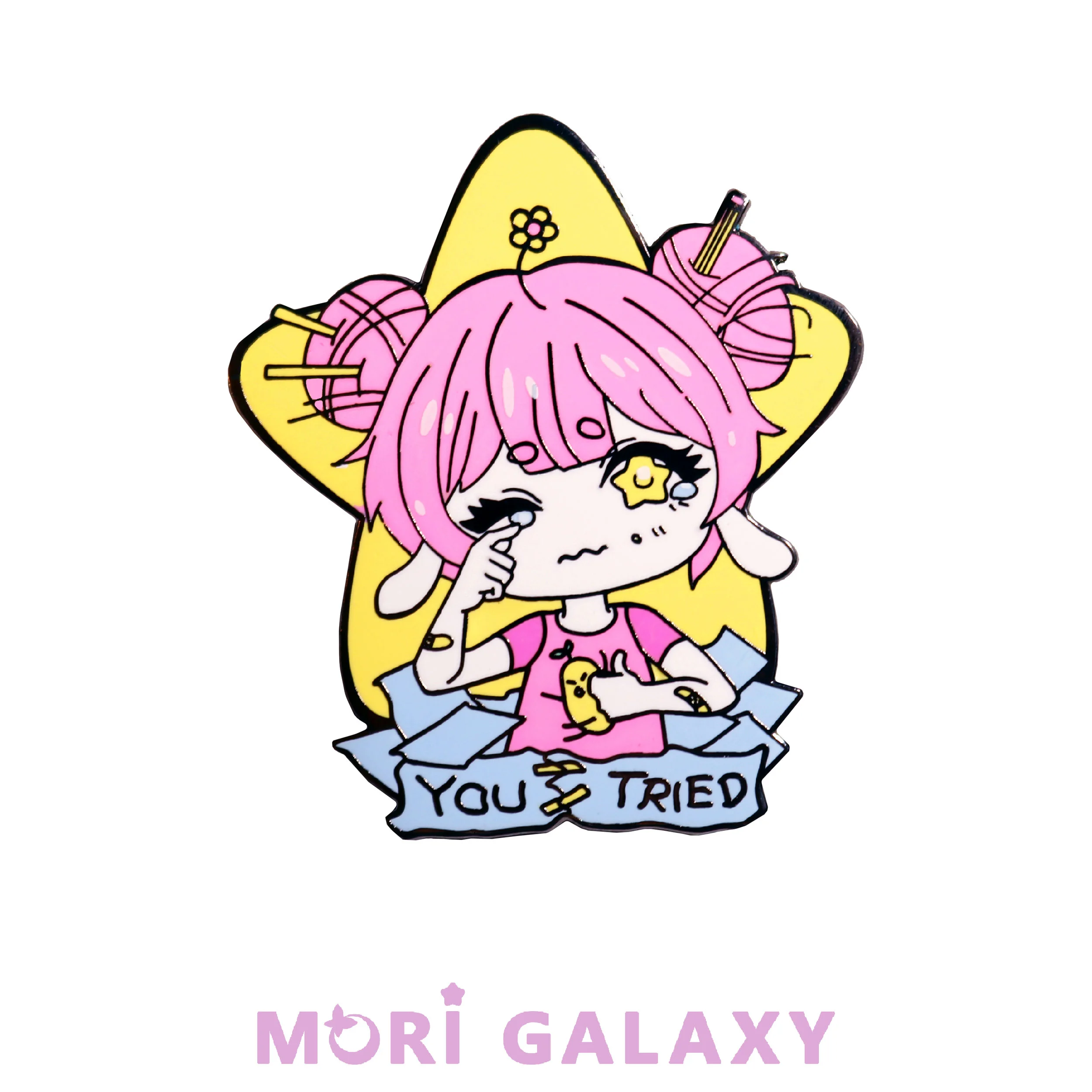 Naomi Enamel Pin