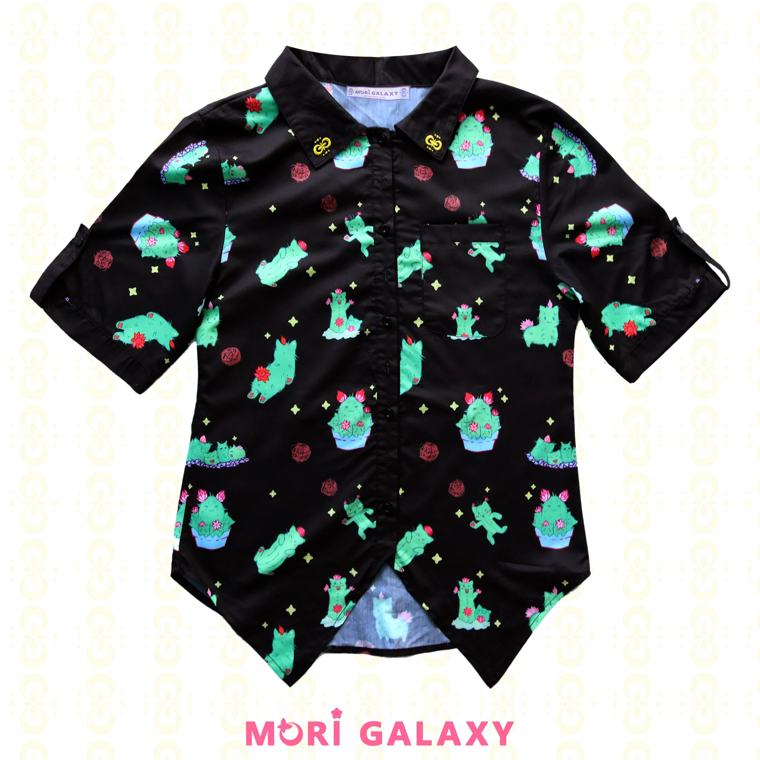 Catcus Button ups_Front_Mori Galaxy