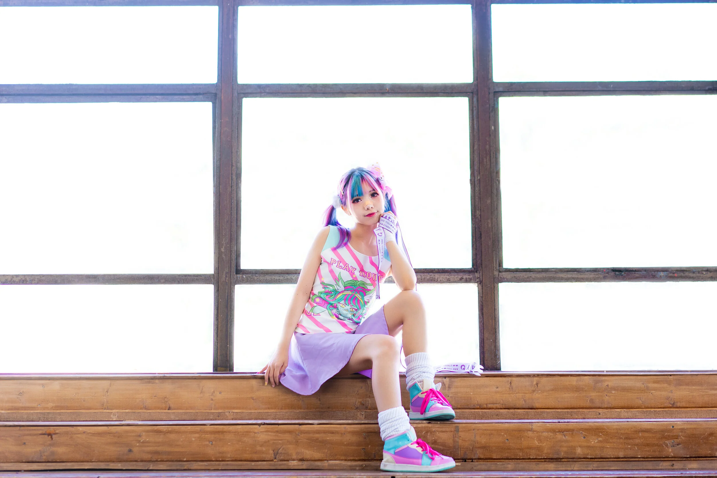 Apparel: Medusa Play Rough Get Tough [Apple]  Model: YuYu Monster Photographer: Leo Erro Trajano 