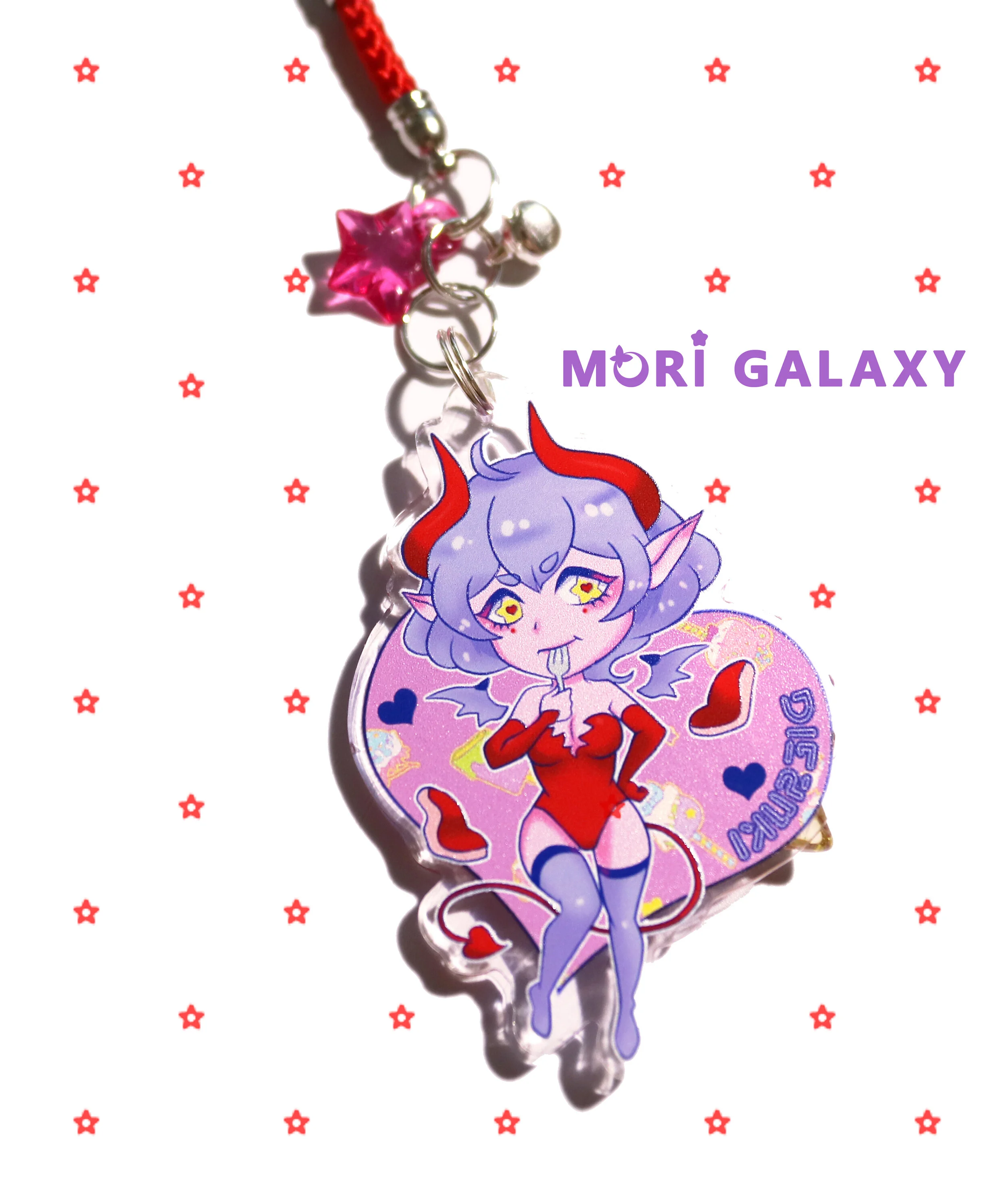 Mascot: Lila Keychain