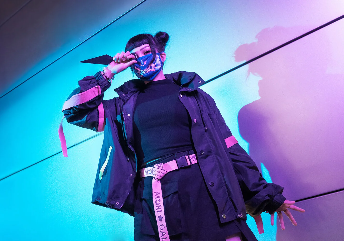 [ SEE NO EVIL ] KIRAN ONI Windbreaker Jacket