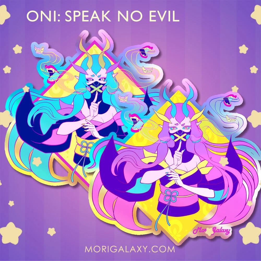 ONI: SPEAK NO EVIL LIGHT AND DARK 3x3