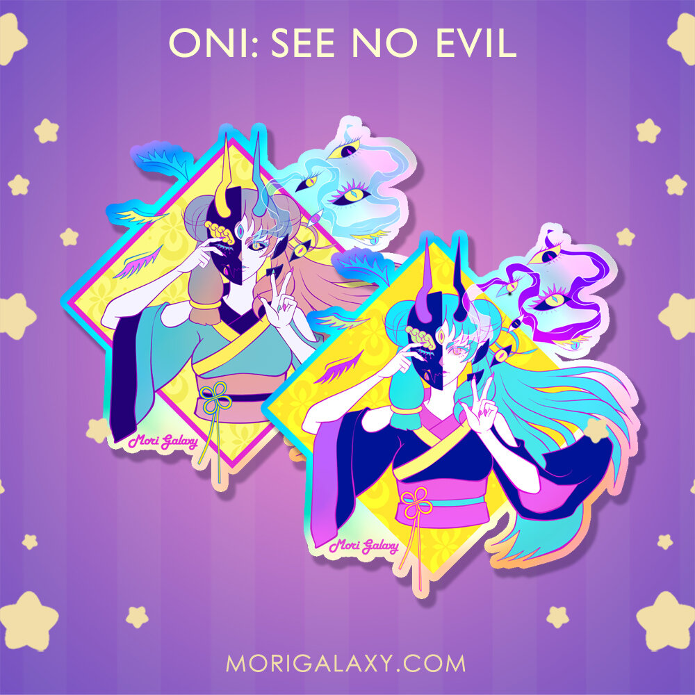 ONI: SEE NO EVIL LIGHT AND DARK 3X3