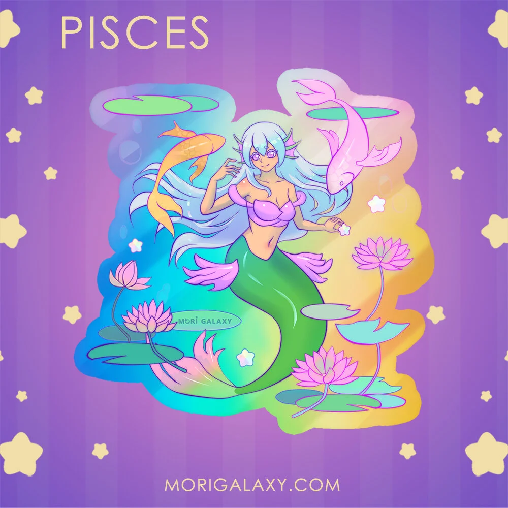 Zodiac: Pisces 4x4 Sticker