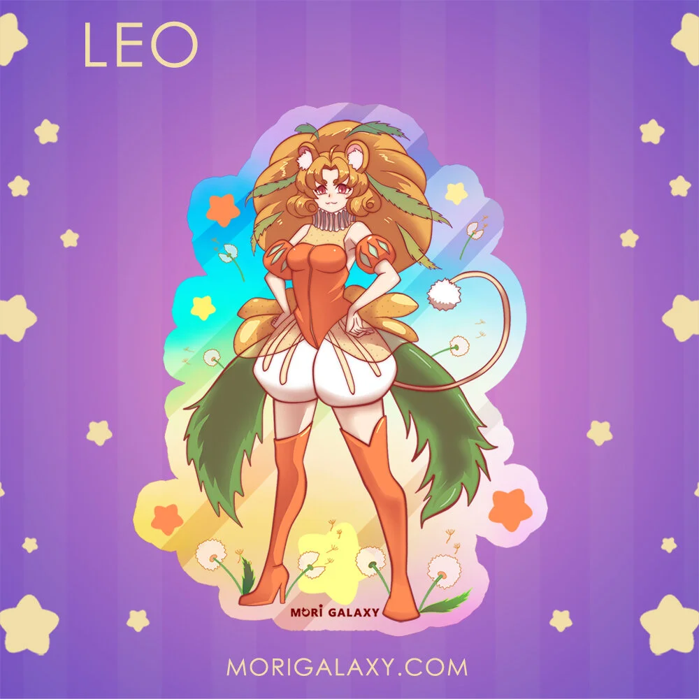 Zodiac: Leo 4x4 Sticker