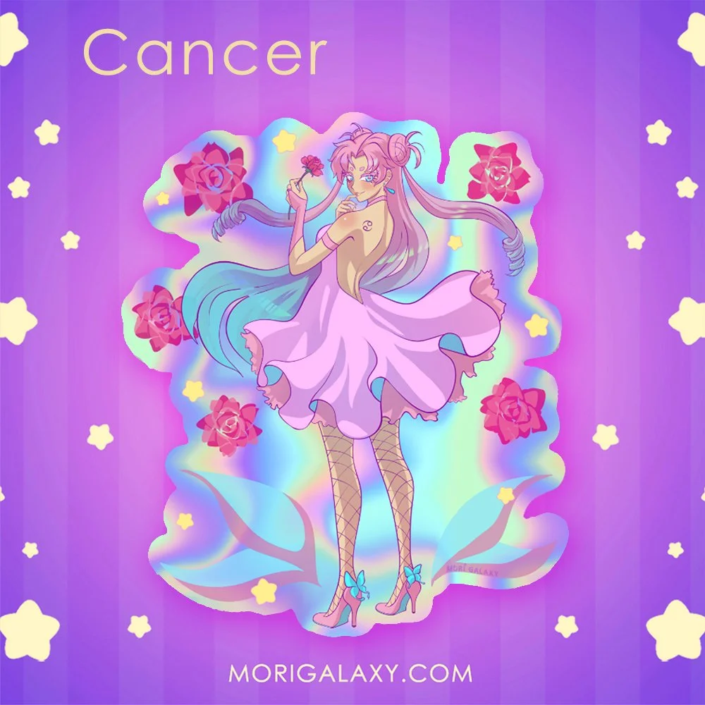 Zodiac: Cancer 4x4 Sticker