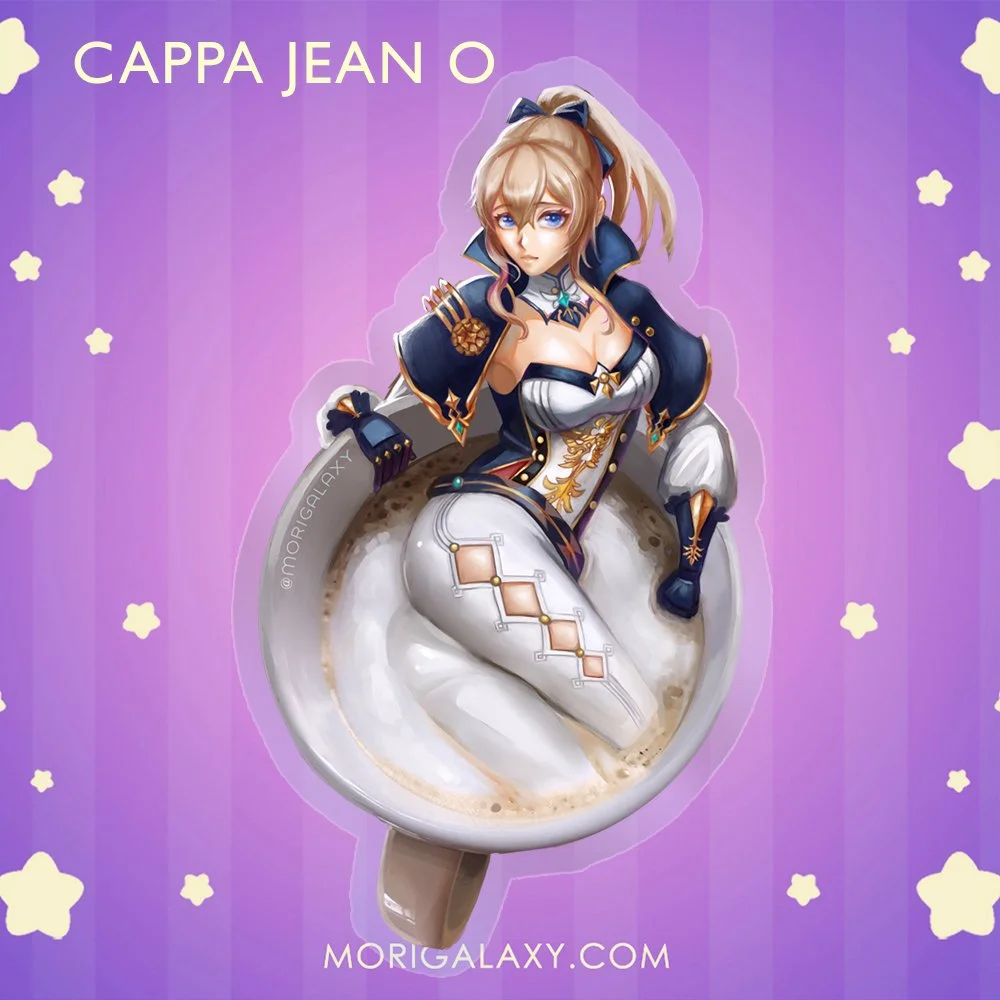 Genshin Impact: CappaJEANno CLEAR STICKER
