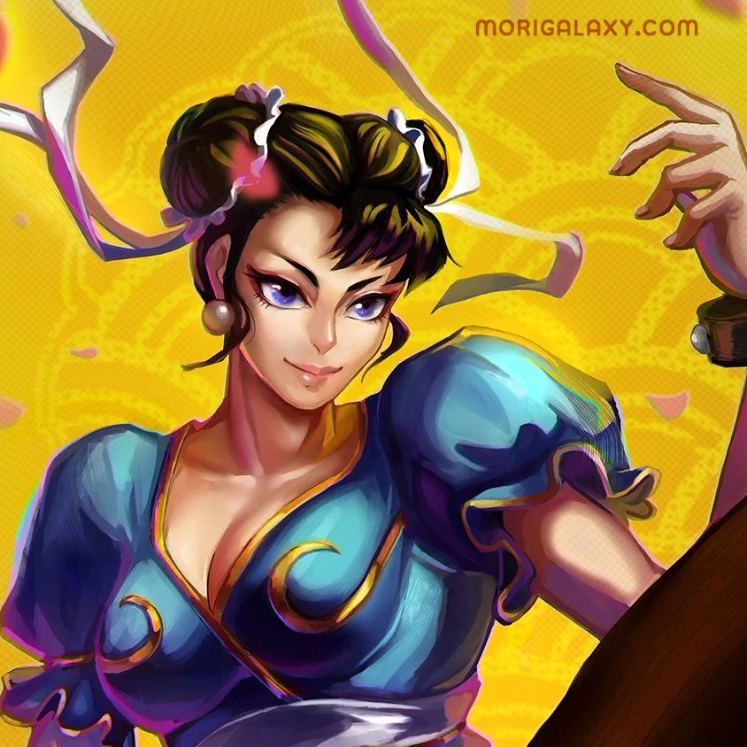 Chun Li Lady of Spring Print