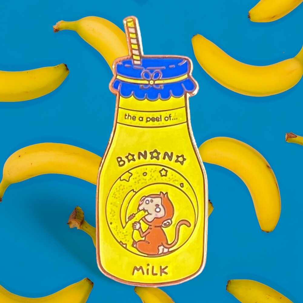 Banana Milk Pin — Mori Galaxy