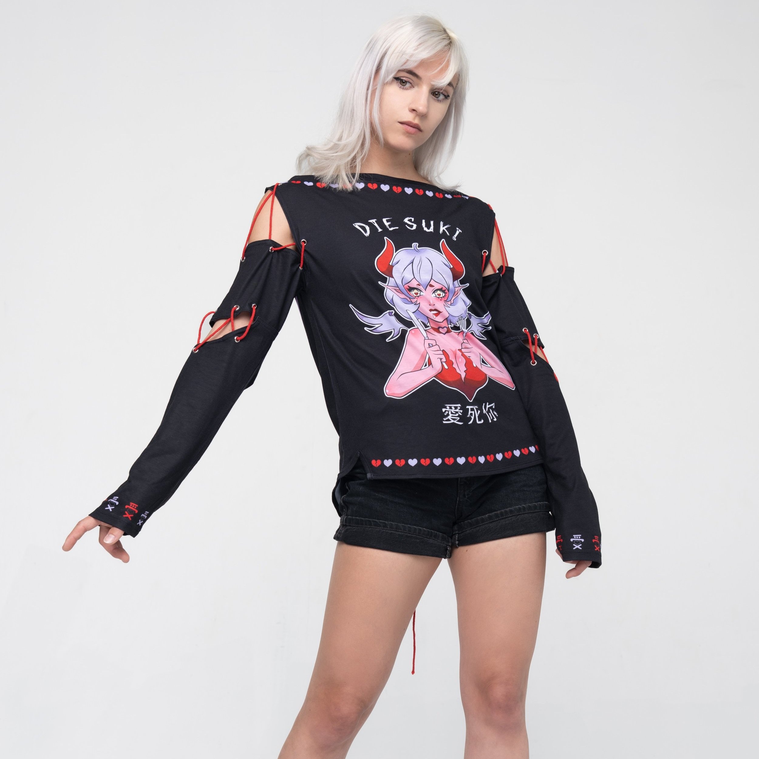 [Black] Lila Long Sleeve Shirt