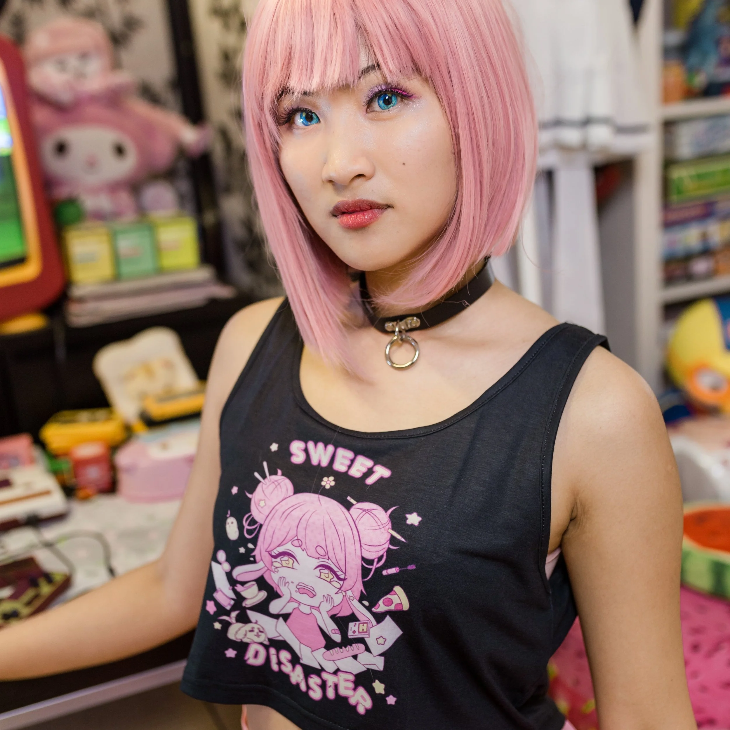 Sweet Disaster Crop Shirt