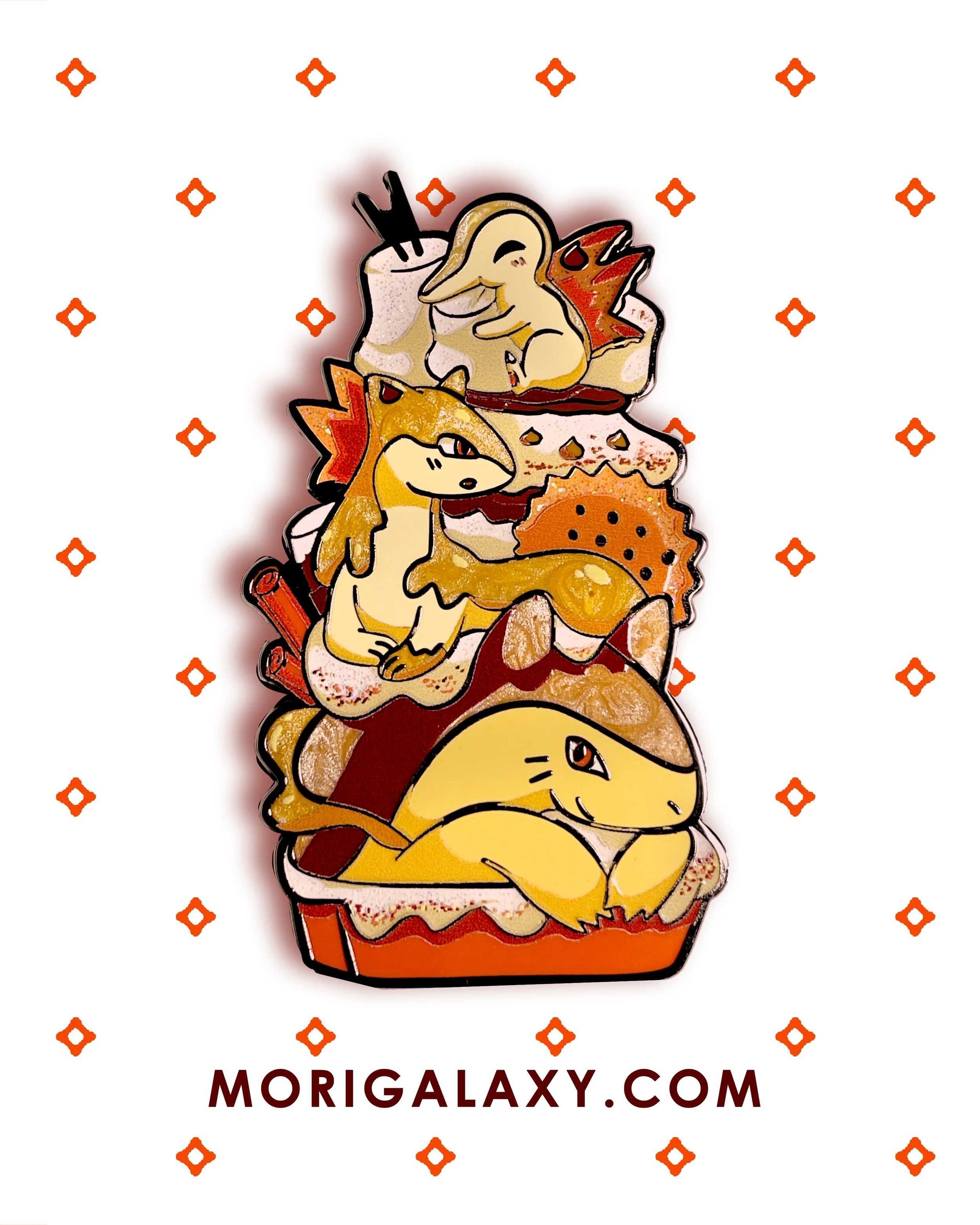 Dessert PKMN Enamel Pins: Cynd S'mores