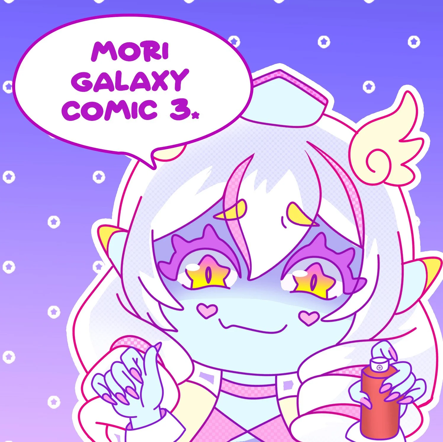 Mori Galaxy Comic 3: Don't Step on Hellena's Toe
