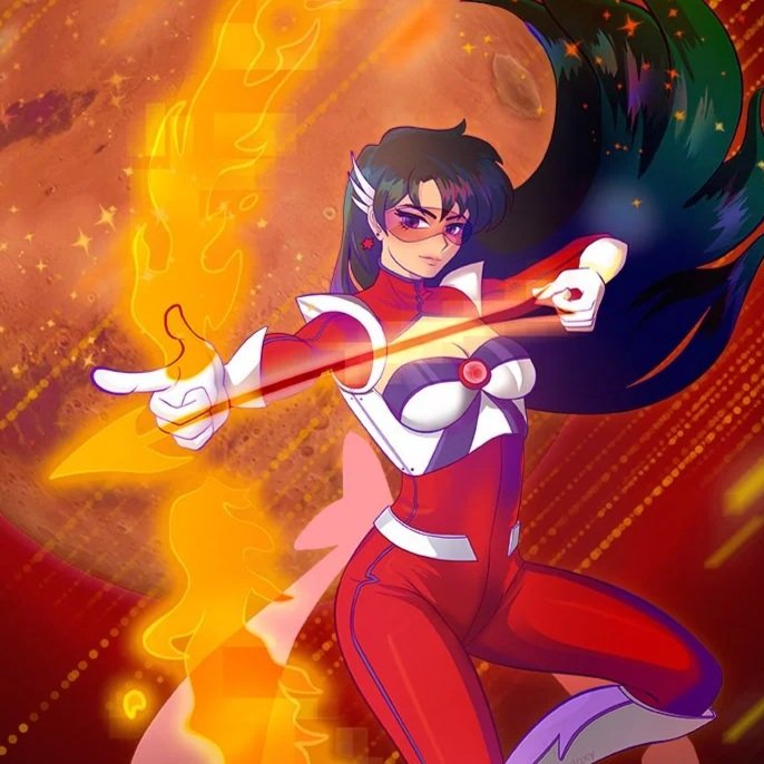 Futuristic Sailor Mars
