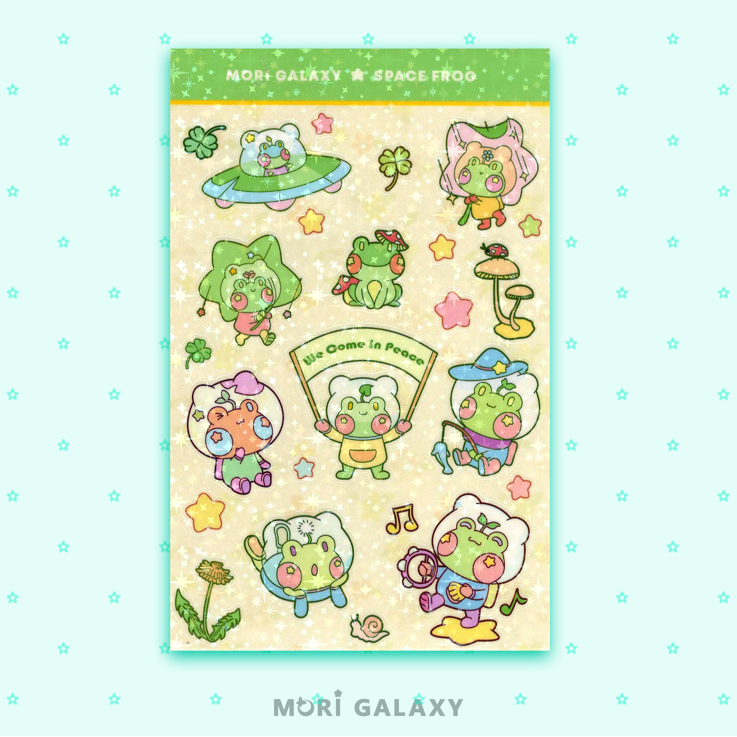 Mori Galaxy Sticker sheet Space frog 2.png