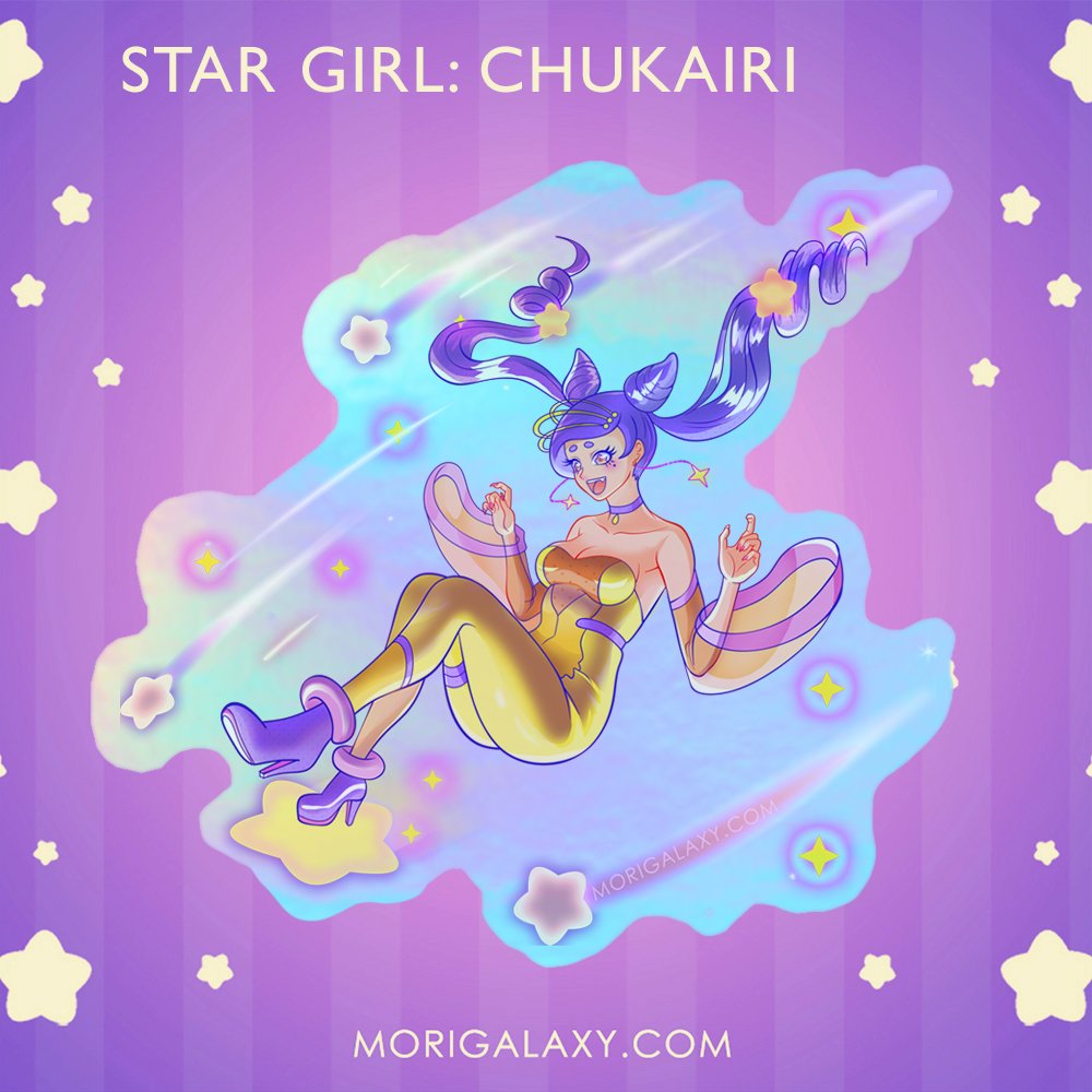 Star Girl: Chukairi Sticker 4x4