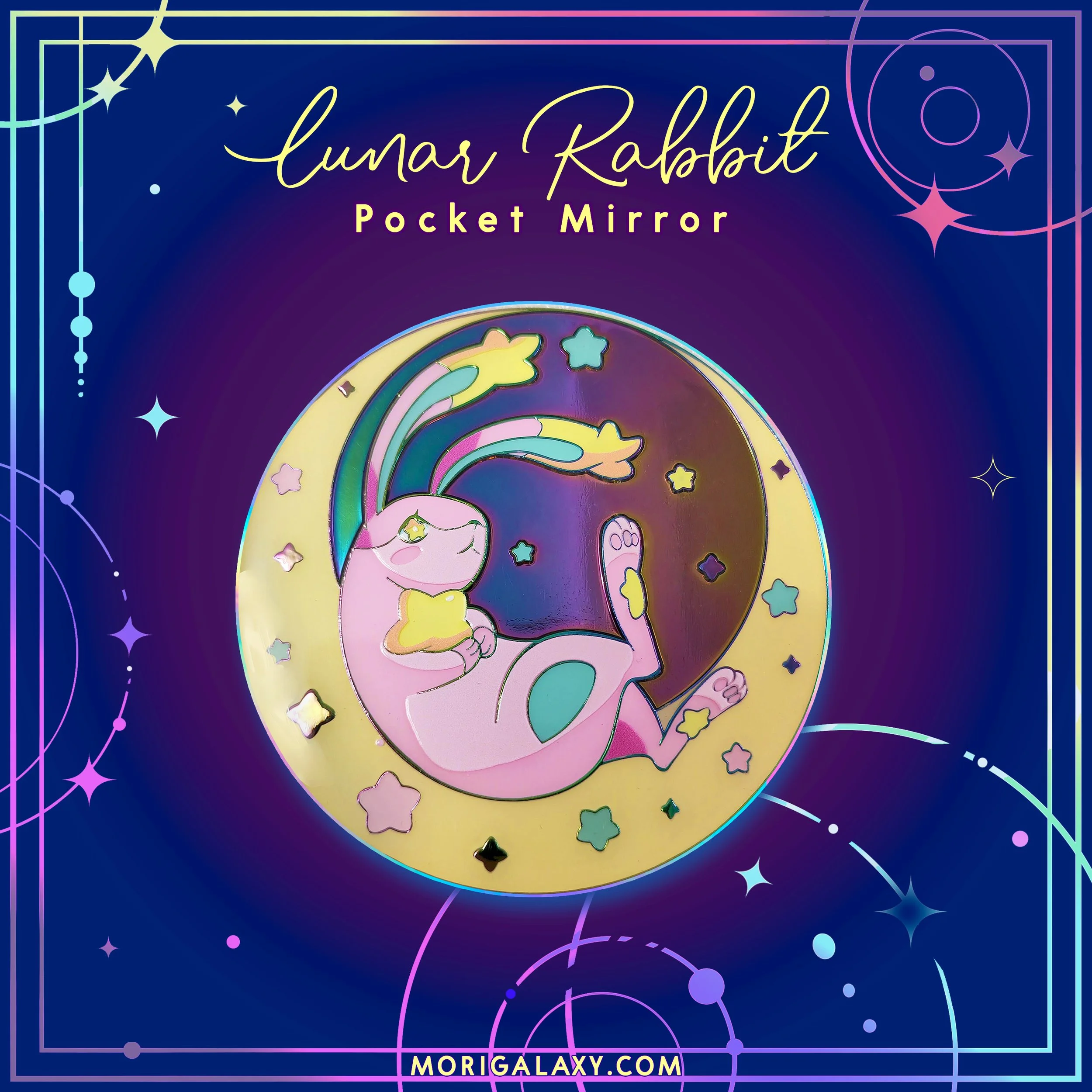 Zodiac Mirror: Lunar Rabbit
