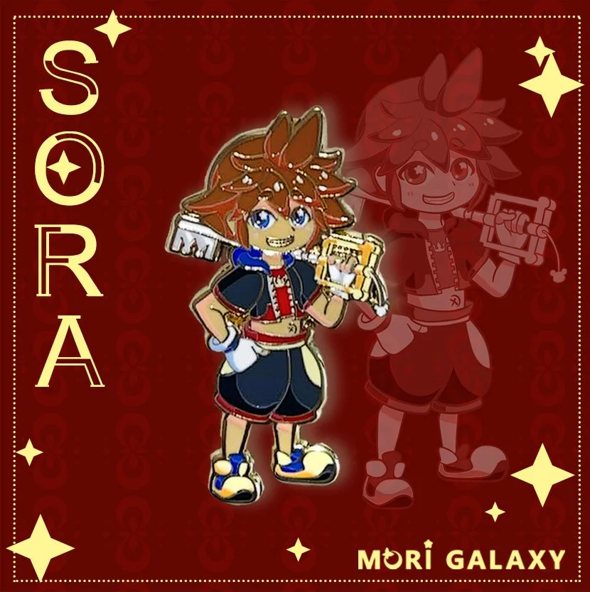 Chibi Sora Enamel Pin