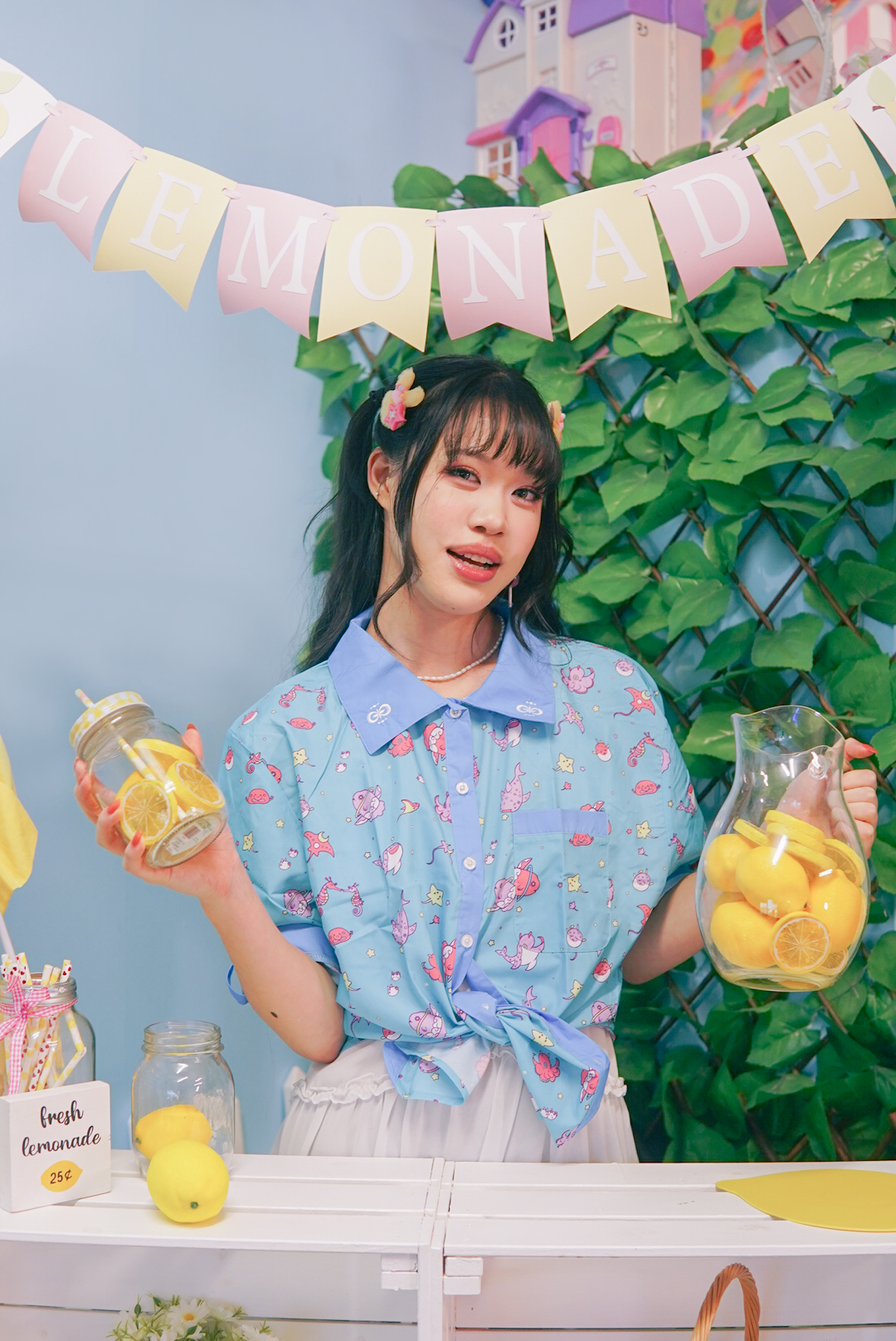 Galax Sea Ocean Sky Button ups!