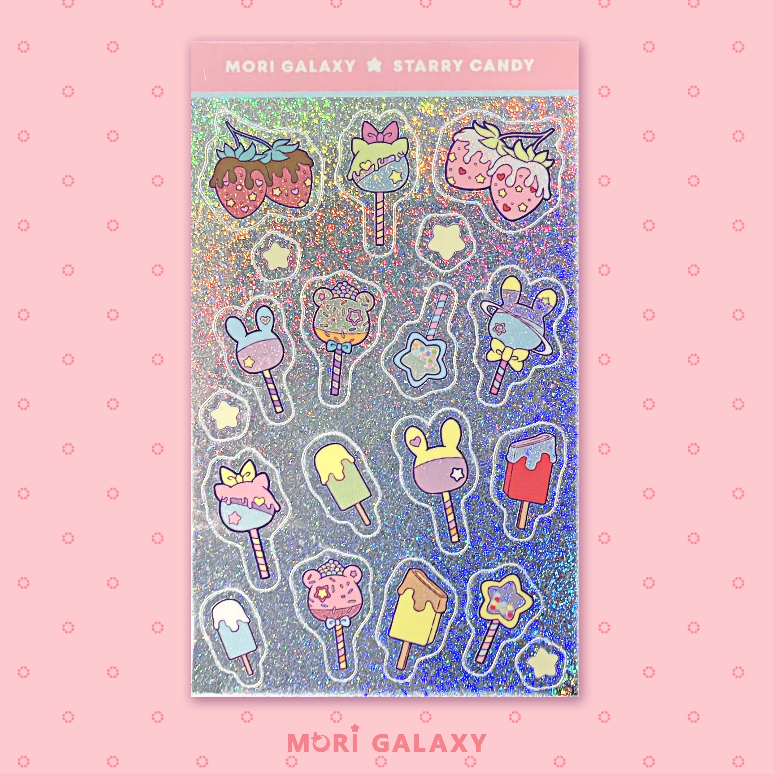 Starry Candy- Mori Galaxy Sticker Sheet
