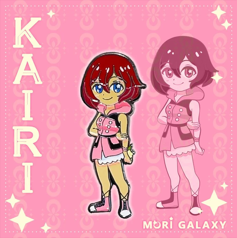 Chibi Kairi Enamel Pin