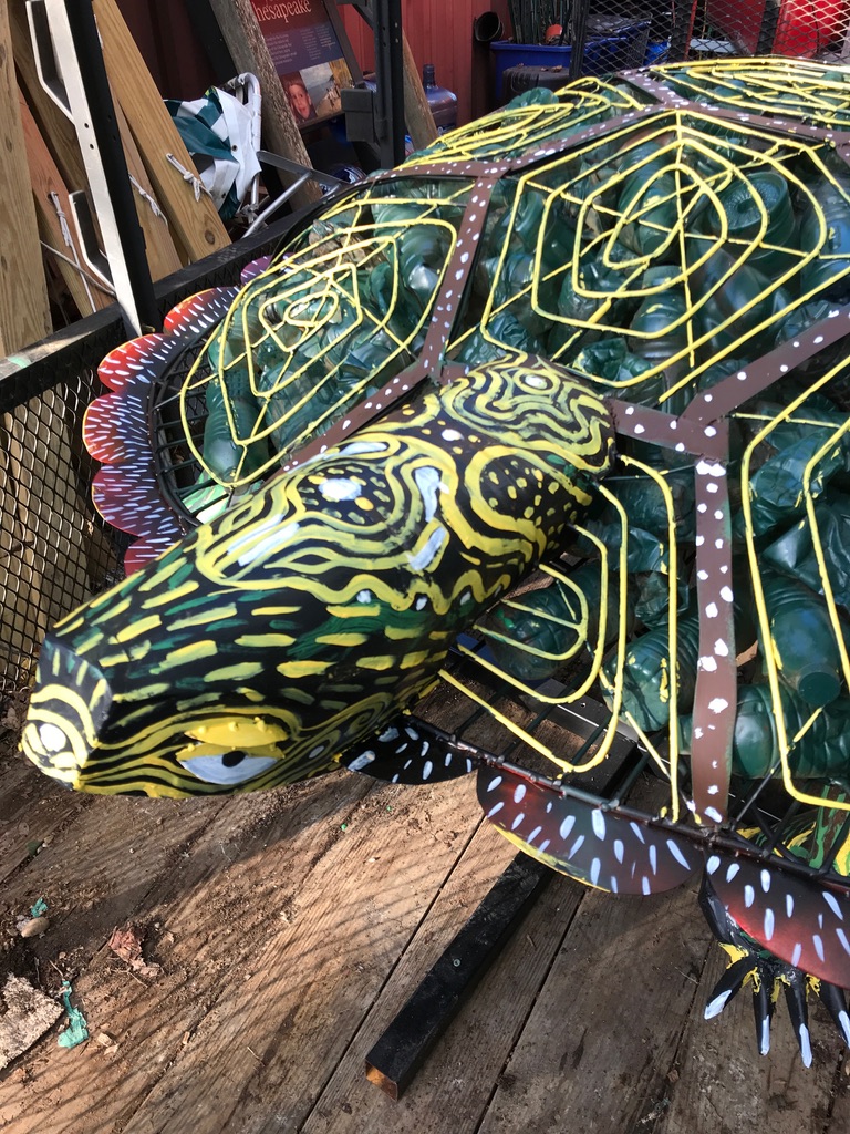 PAINTED LAND TURTLE - Sponsored by OCEAN CONSERVANCY Washington DC.