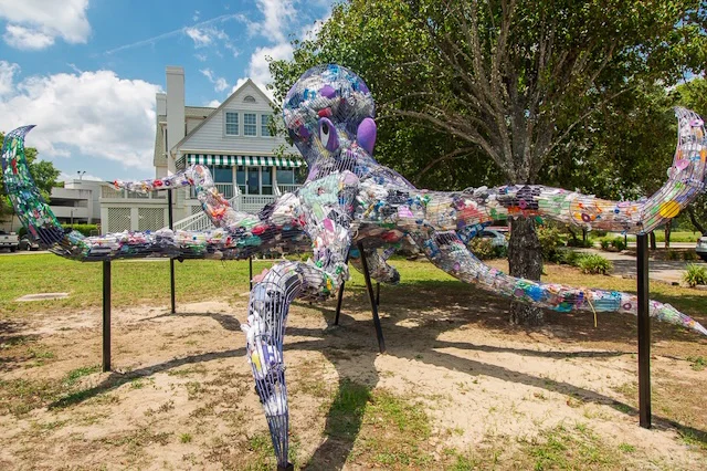 Octopus, 2019 Franklin G. Burroughs - Simeon B. Chapin Art Museum, Myrtle Beach, SC Sponsored by Horry County Solid Waste Authority