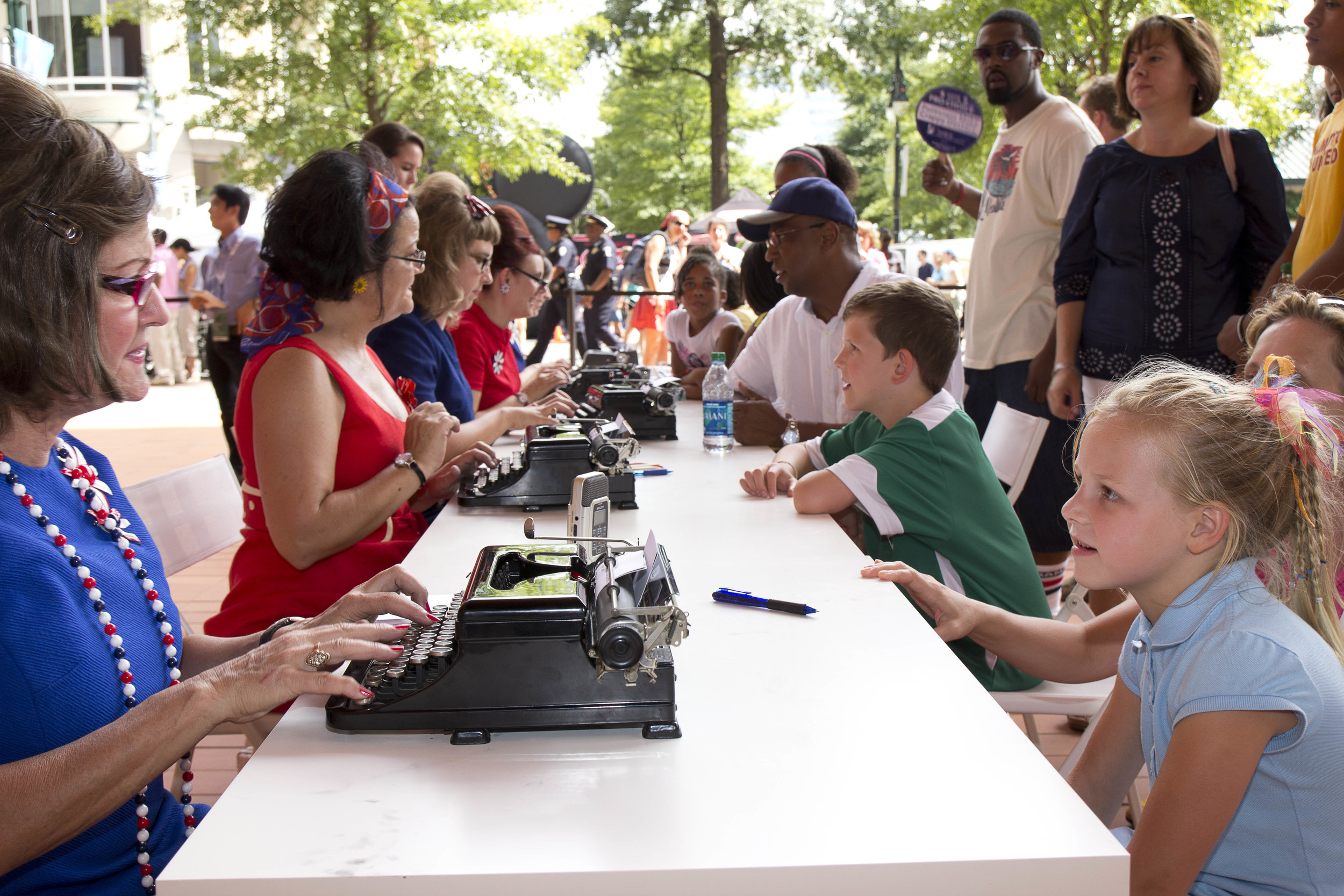 Democratic National Convention, Charlotte, 2012, photo by Dhanraj Emanuel