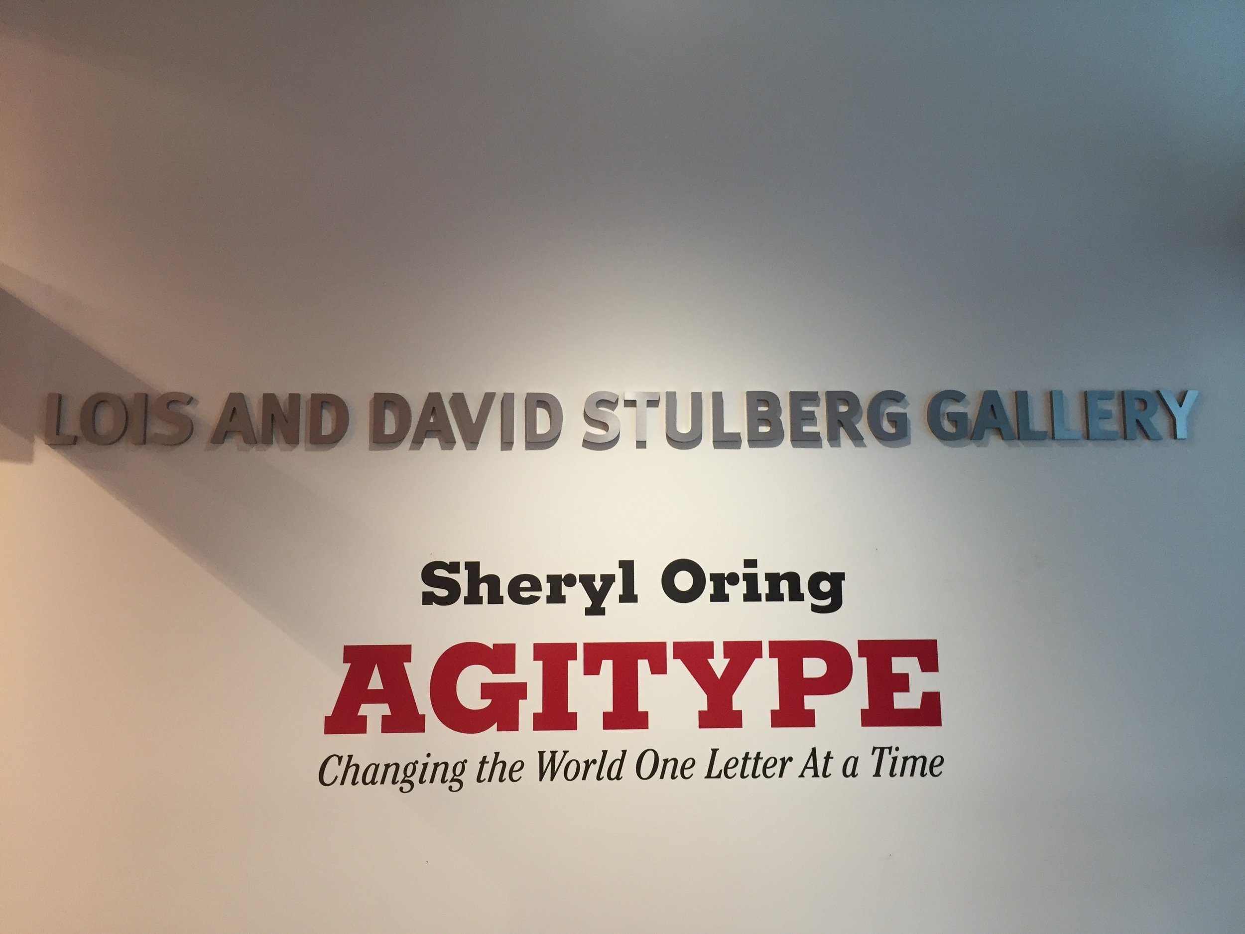 Agitype exhibition