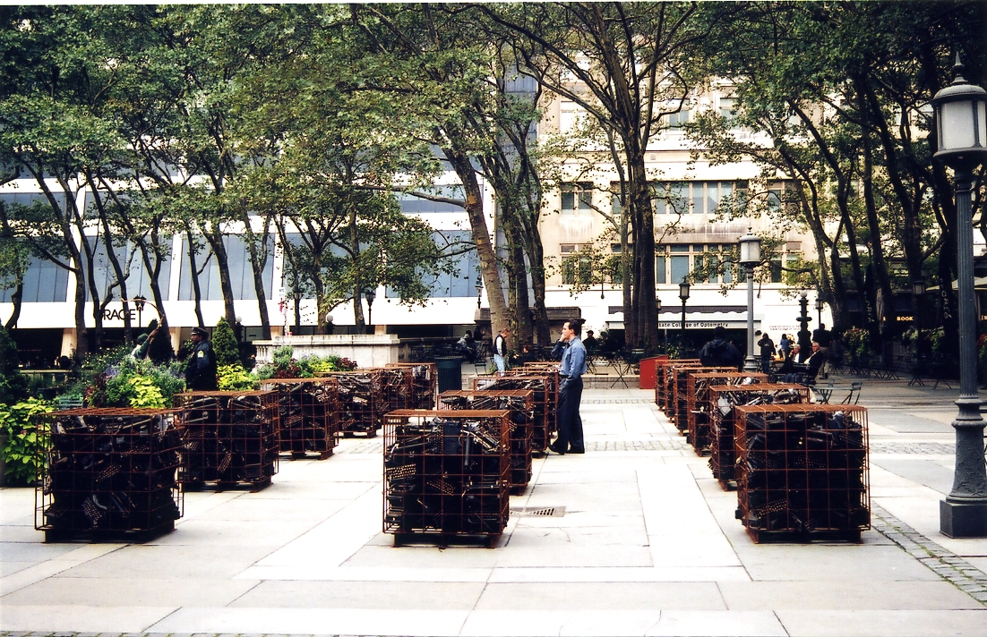  Bryant Park, NY, 2003, photo by Sheryl Oring 