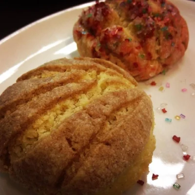 Gluten-Free Conchas, recipe by Ground Breaker